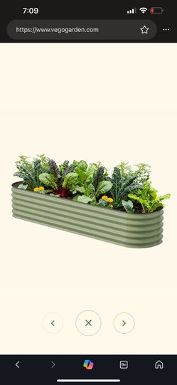 17" Tall 9 In 1 Large Modular Metal Raised Garden Bed Kit