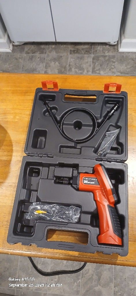 Handheld inspection camera
