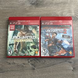 Uncharted 1 & 2 PS3
