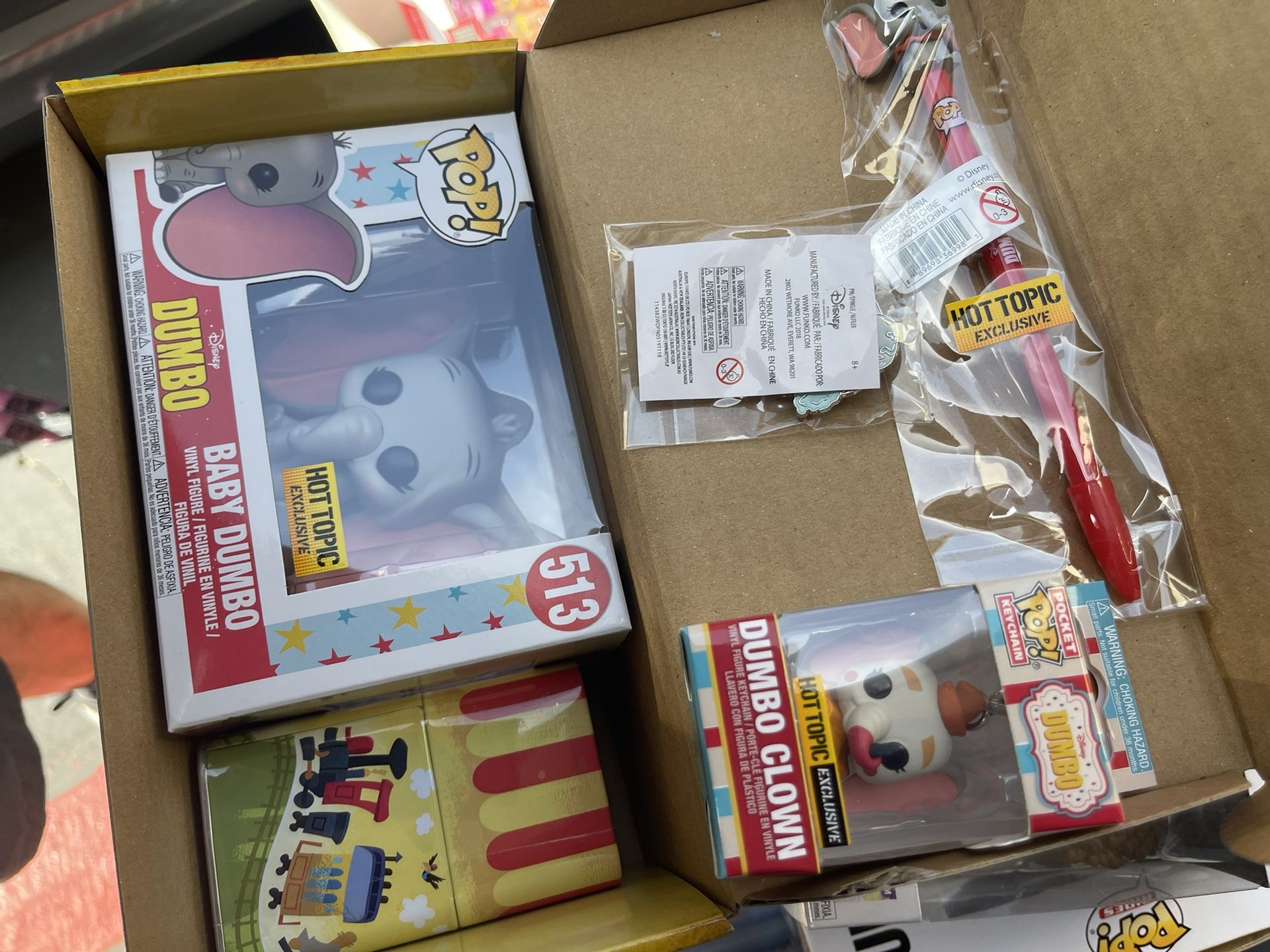 Hot Topic Limited Edition Disney Dumbo Box Funko