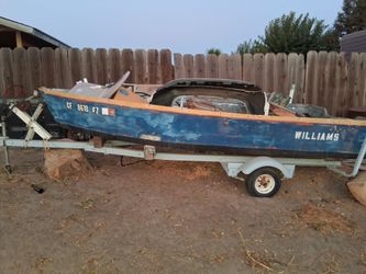 12ft fiberglass flat bottom boat