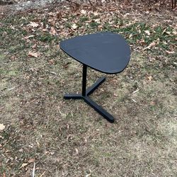 IKEA Svartåsen black laptop stand.