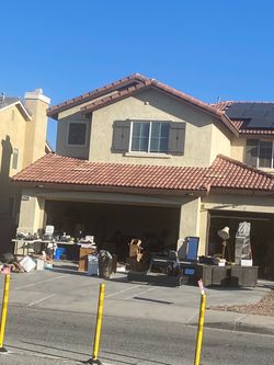 Garage sale.   Friday 9 and Saturday 10