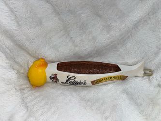 Leinie’s summer shandy beer tap handle