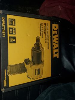 3/4 In DEWALT  Air Impact