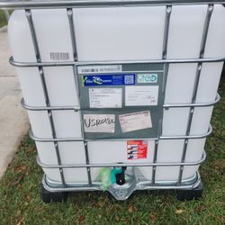 WATER TANK 275GALLONS FOOD GRADE 
