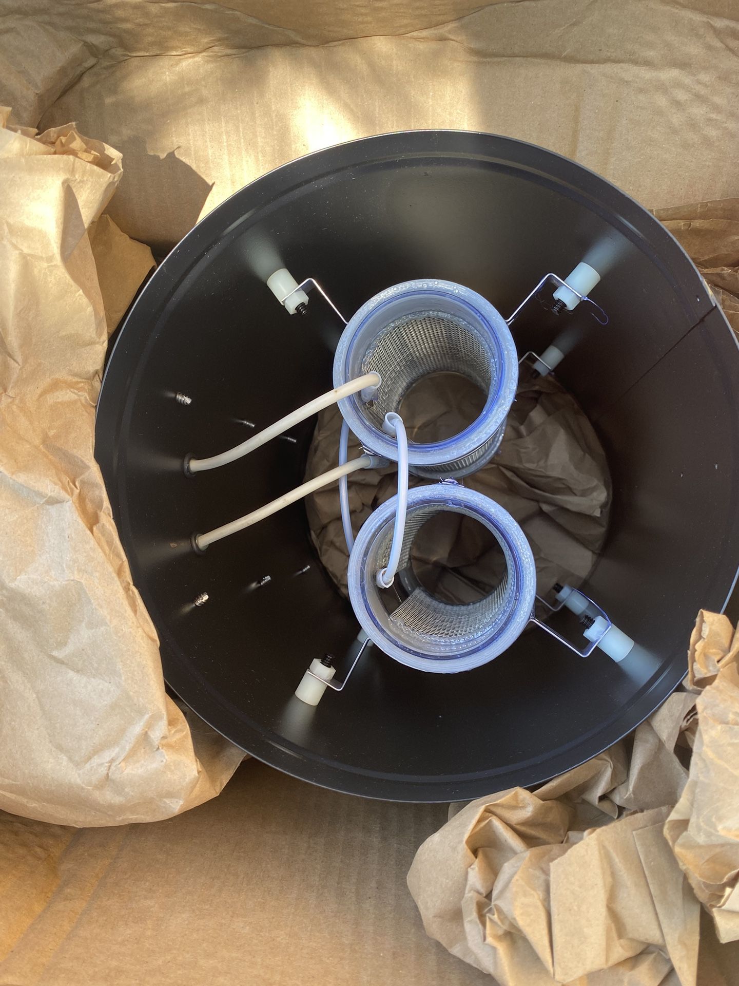 Ventilation and air extraction Uvonair for hydroponics