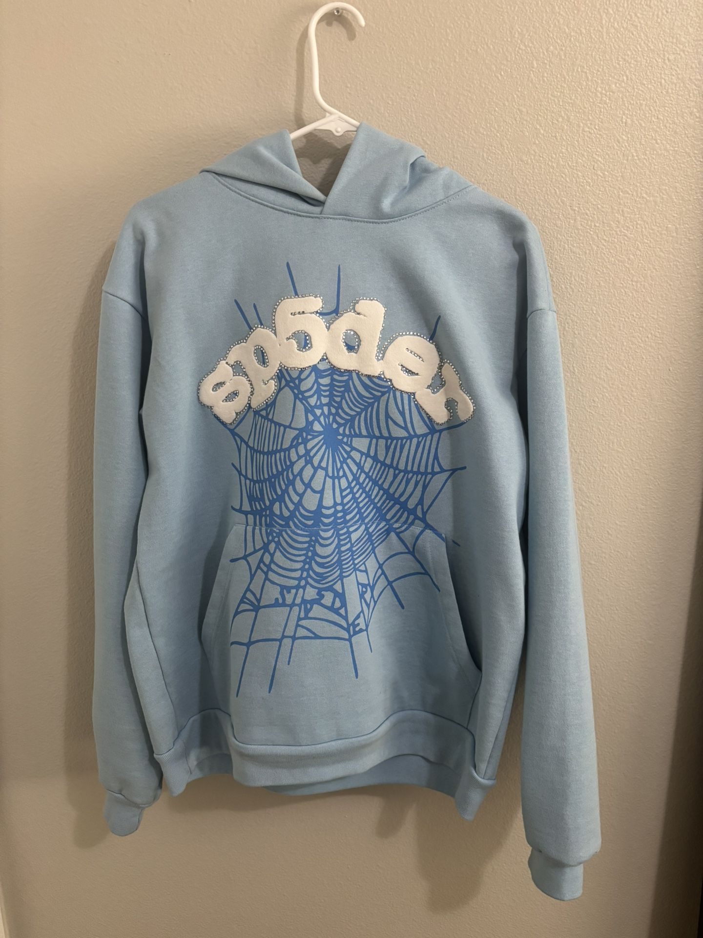 Sp5der Web Hoodie ‘Sky Blue’