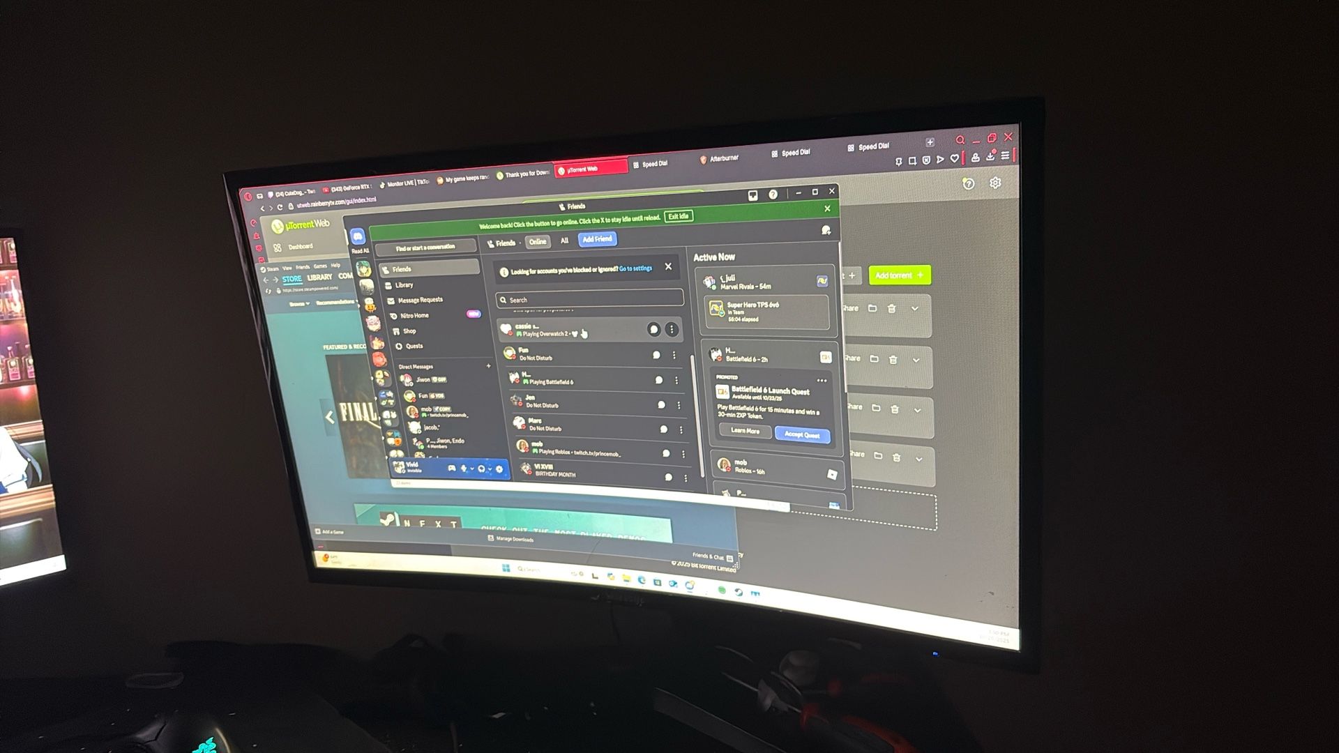 Samsung 80 Hertz Monitor