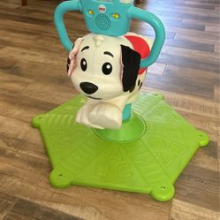 Fisher Price Bounce Spin Dog