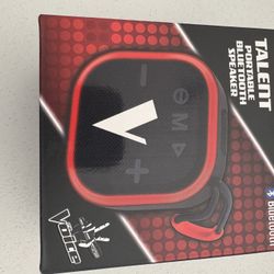 “THE VOICE “ PORTABLE 4” BLUETOOTH SPEAKER 