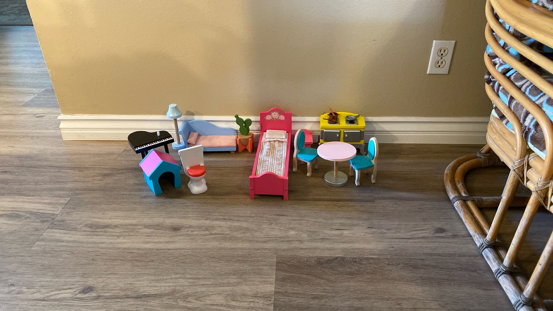 Kidkraft Wood Barbie Size Furniture