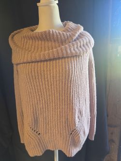 Chunky Knit Off-Shoulder Sweater