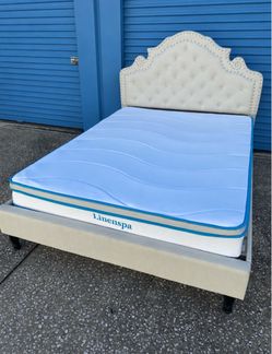 Queen Bed Queen Mattress Queen Bedframe