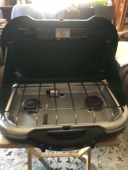    Two Burner Coleman Cooktop