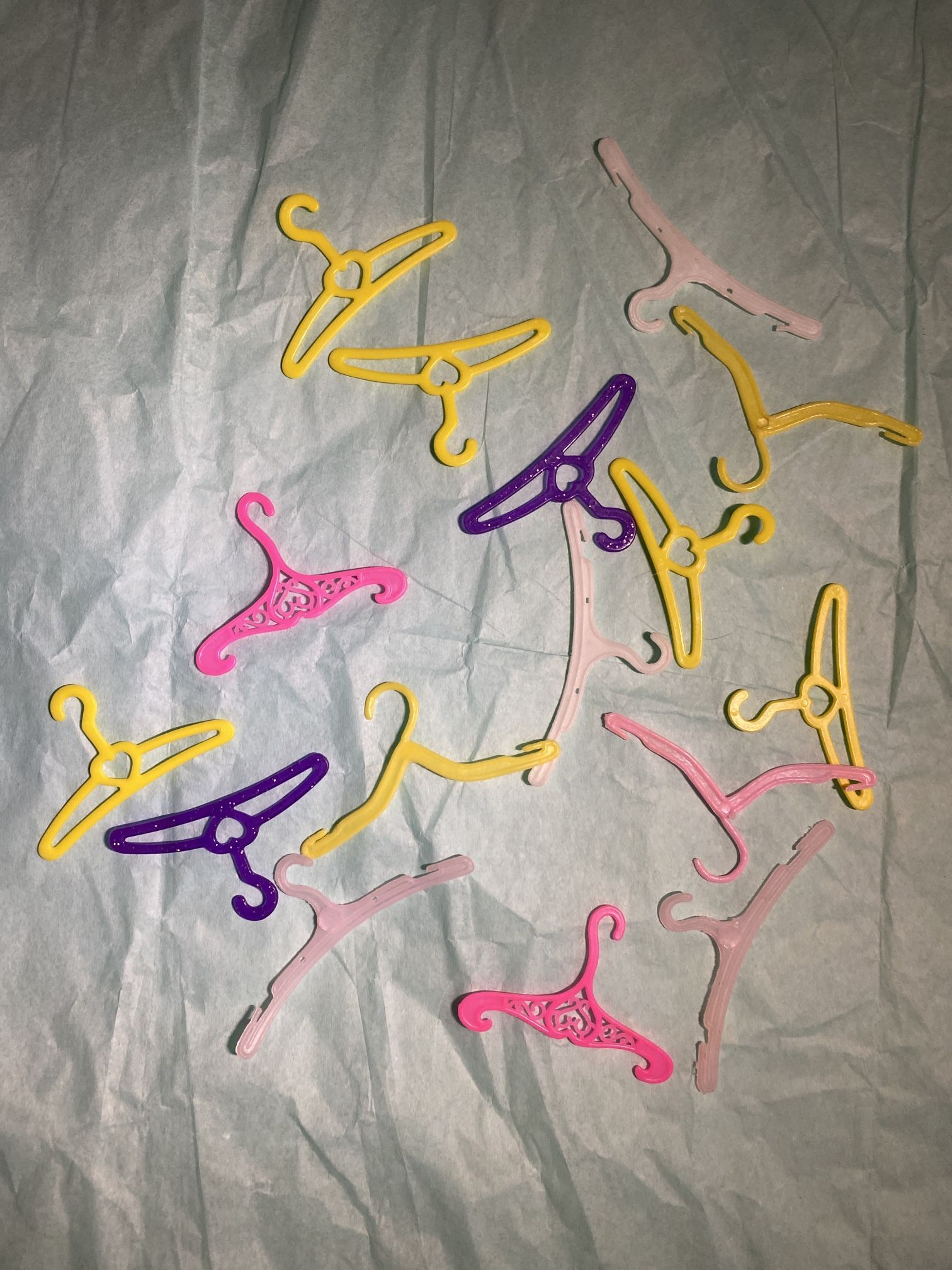 BARBIE CLOTHING HANGERS VINTAGE  1990s