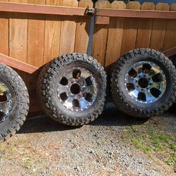 Chrome Truck Wheels 33x18