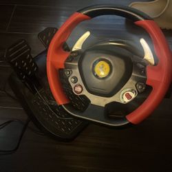 Thrust master Ferrari Steering Wheel 