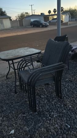 Free outdoor chairs