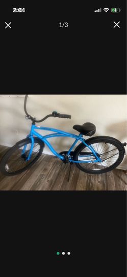 Huffy 26” Blue Cranbrook Beach Cruiser