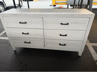 Dresser and mirror
