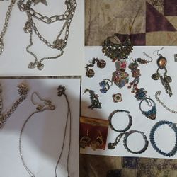 Some Antique Costume Jewelery Make Offer For Like 25 Pieces. I Also Have More.