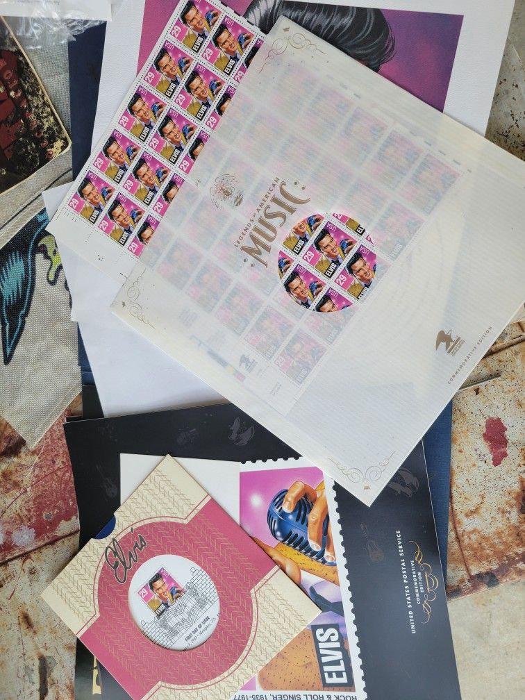 1993 US Postal Service Elvis Presley Commemorative Set