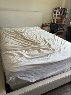Full Bed Set – Bed Frame, Mattress, Box Spring