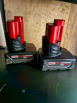 Milwaukee M12 Batteries