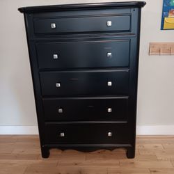 Tall 5 Drawer Modern Farmhouse Dresser