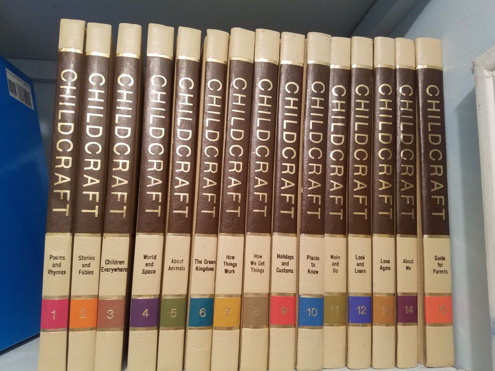 Childcraft books, complete set. Excellent condition