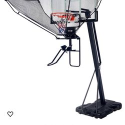 Basketball Shot Return NET Apparatus Lightweight Suspended Aluminum Alloy Portable Automatic Return Chute Supports 180°Rotating