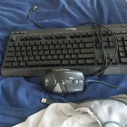 HyperX Alloy RGB Keyboard With Free Gaming Mouse