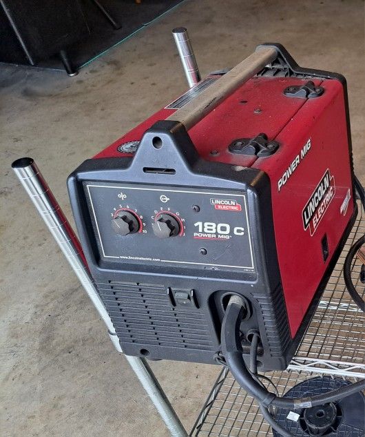 Lincoln Power Mig 180c Welder 