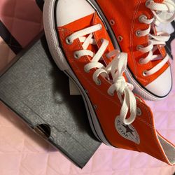 Orange Converse 