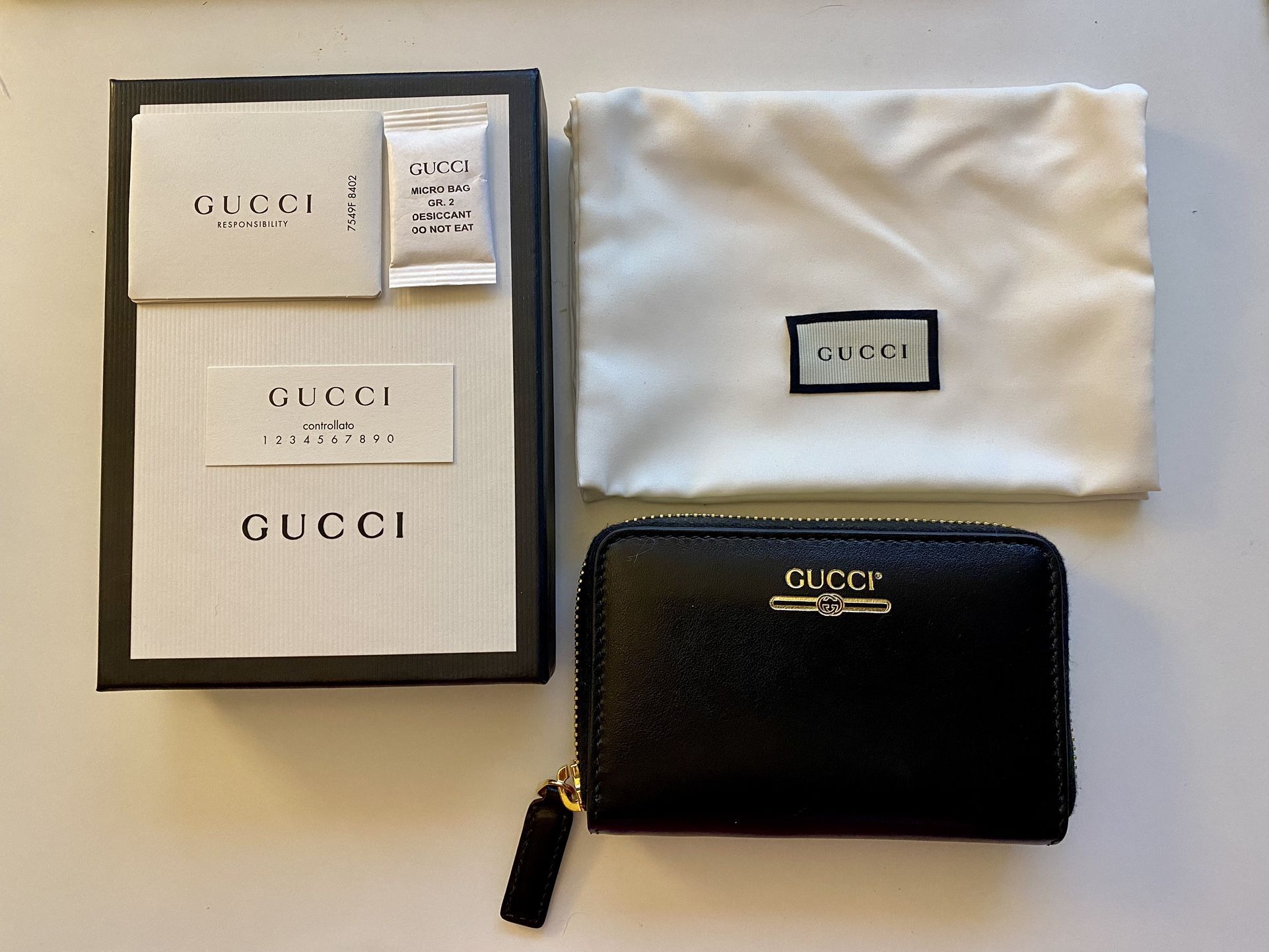Gucci, Bags, Authentic Gucci Controllato Wallet New