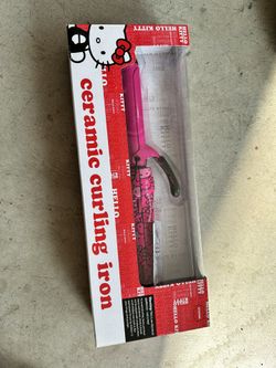Hello Kitty Ceramic Curling Iron