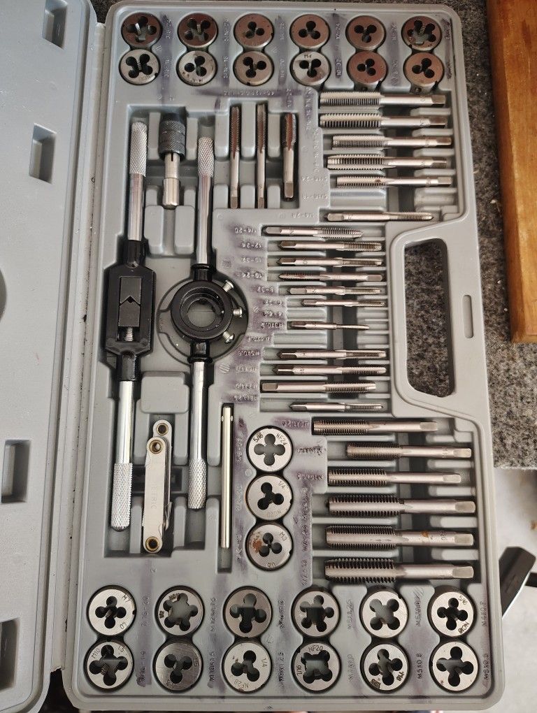 OMT Tap And Die Set 60 Piece Set