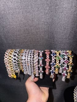 Iced out bracelet
