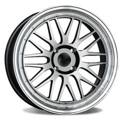 17X7.5 DIM WDIM-506-17 HYPERBLACK / MACHINE LIP Wheels