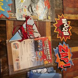 Super Hero Party Decor 