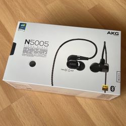 NEW ！AKG N5005 Reference In-ear Headphones with Customizable Sound, Black