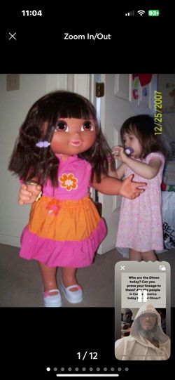 Discontinued Life Size Talking Dora