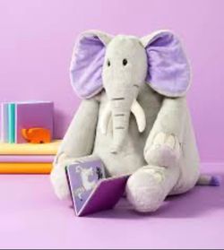 Elephant plush 19” stuffed animal