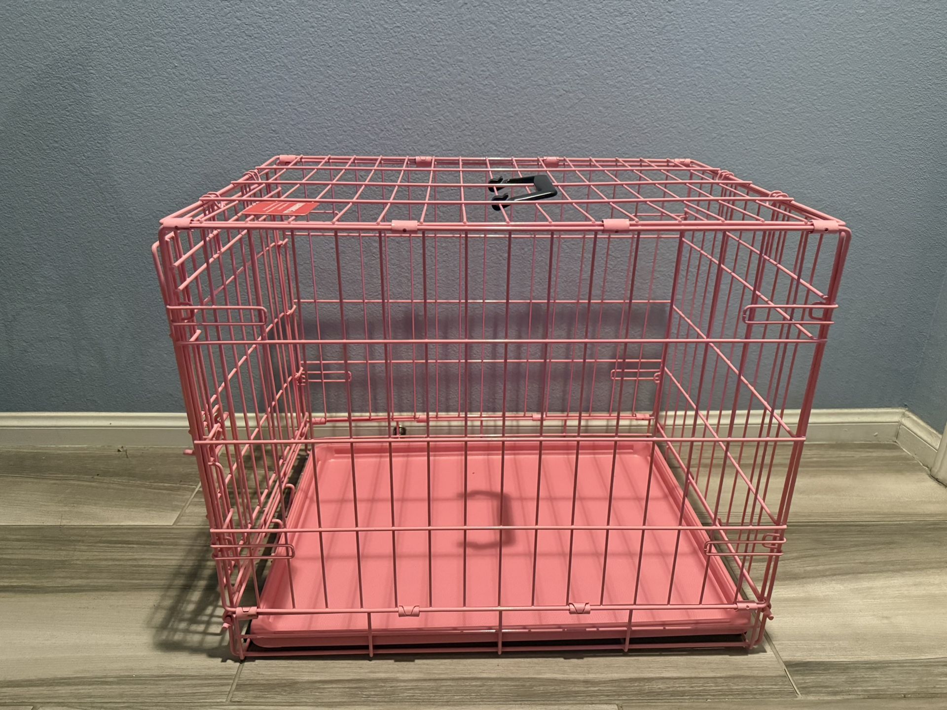 24” Pink Pet Crate