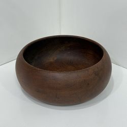 Vinatge Mid Century Wood Teak Bowl