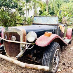 Old Mercedes Been Sitting A While 