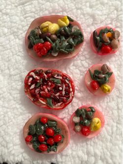 Miniature food set
