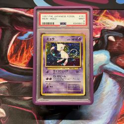 Pokemon - Fossil Mew PSA 9