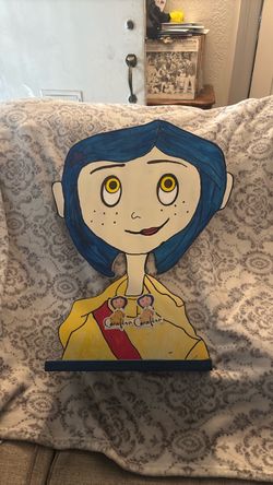 Handmade coraline shelf decoration